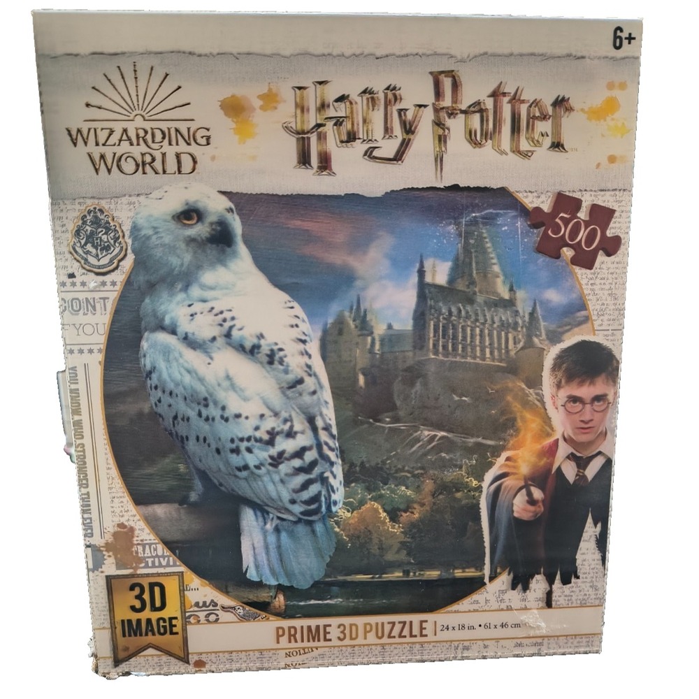 Wizarding World of Harry Potter Prime 3D Puzzle 500 pieces New & Sealed
